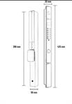 Khóa Cửa Nhôm AVL-CN.AN 396 siêu mỏng