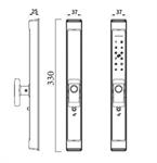 Khóa Cửa Nhôm AVL-CN.AN 383 TTLock